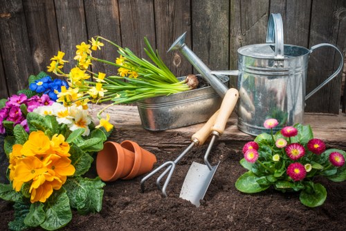 Protected online payment process for Crayford garden services