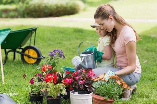 Safe gardening services in Crayford with insurance and PPE